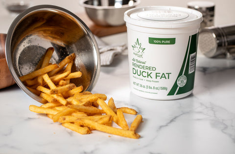 All Natural Rendered Duck Fat - 3.5lb Tub