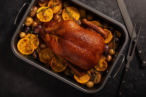 All Natural Whole Duck with Orange Sauce